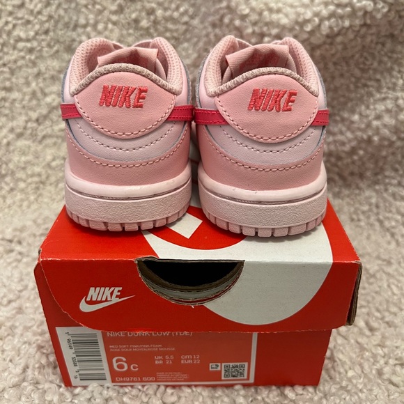 Toddler Nike Dunk Triple Pink 6 - Picture 6 of 7